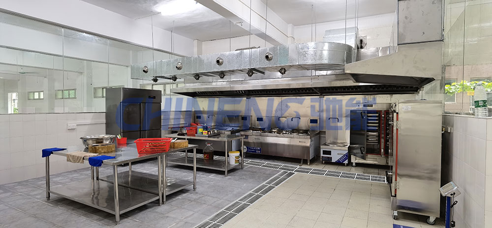 定制學(xué)校食堂廚房案例